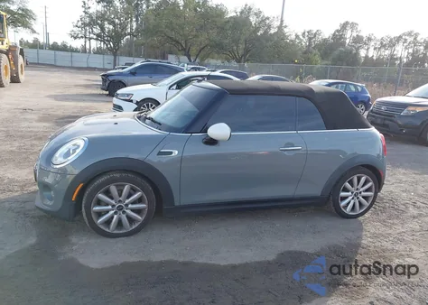 2017 Mini Convertible Cooper z USA, uszkodzony, nr VIN WMWWG5C31H3C99582